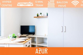 ZenBNB / Azur / Proche Tram / Studio / Balcon Privé